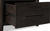 Koko Minx Two Drawer Nightstand with Cord Management by Modus Furniture at Eve Furniture