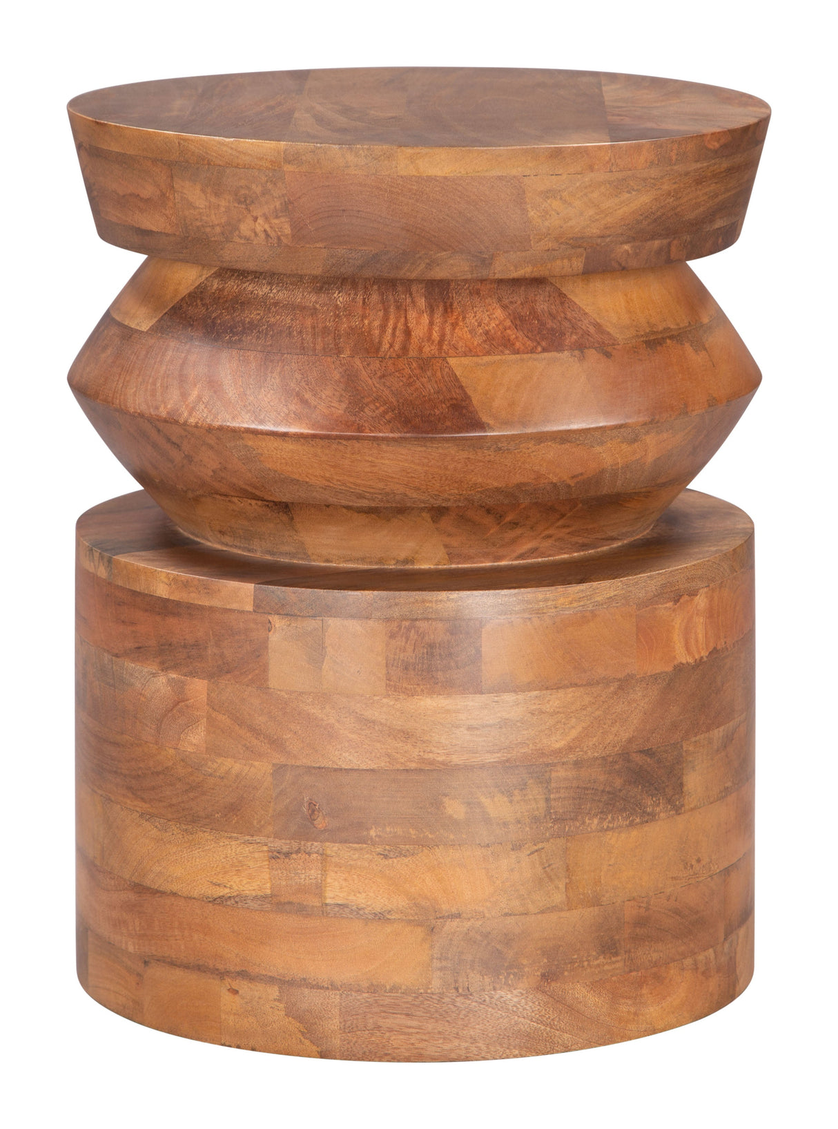 Kollam Walnut Side Table by Zuomod at Eve Furniture