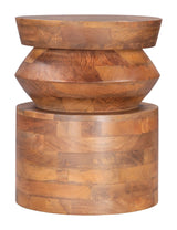 Kollam Walnut Side Table by Zuomod at Eve Furniture