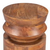 Kollam Walnut Side Table by Zuomod at Eve Furniture