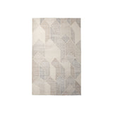 Kolt 8x10 Neutral Geometric Patterned Wool Area Rug by Mercana at Eve Furniture