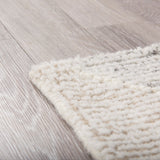 Kolt Neutral Geometric Patterned Wool Area Rug by Mercana at Eve Furniture