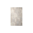 Kolt Neutral Geometric Patterned Wool Area Rug by Mercana at Eve Furniture