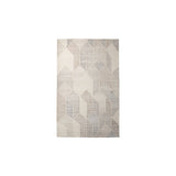 Kolt Neutral Geometric Patterned Wool Area Rug by Mercana at Eve Furniture
