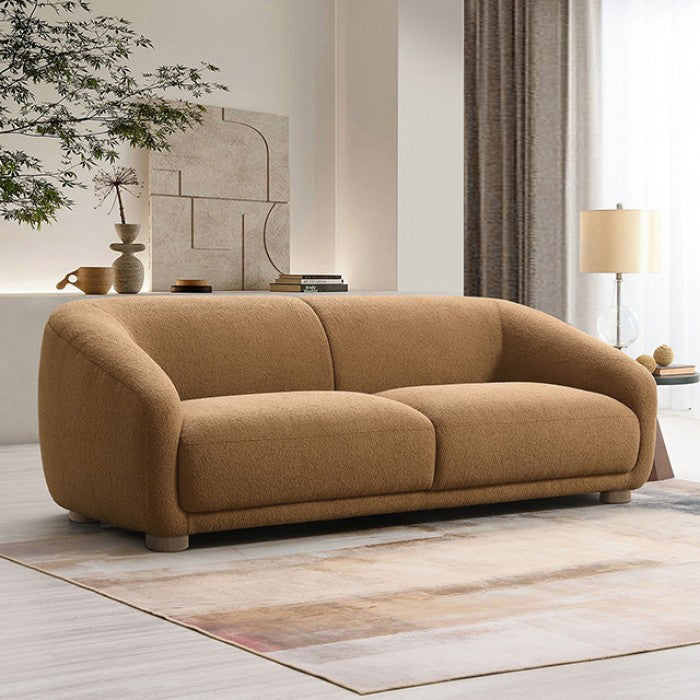 Kolvere Brown Upholstery Living Room Set by Furniture of America at Eve Furniture