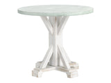 Kona Beach White/Blue Accent Table by Crestview at Eve Furniture
