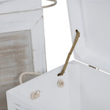 Kona Beach White/Tan 3-Piece Trunks by Crestview at Eve Furniture