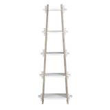 Kona Beach White/Tan Etagere by Crestview at Eve Furniture