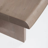 Konstantin Medium Brown Wood W/ Live Edge Rectangular Dining Table by Mercana at Eve Furniture