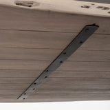 Konstantin Medium Brown Wood W/ Live Edge Rectangular Dining Table by Mercana at Eve Furniture