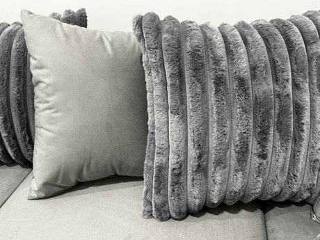 Kora Charcoal 2-Piece Right Arm Facing (RAF) Sectional by New Era Innovations at Eve Furniture