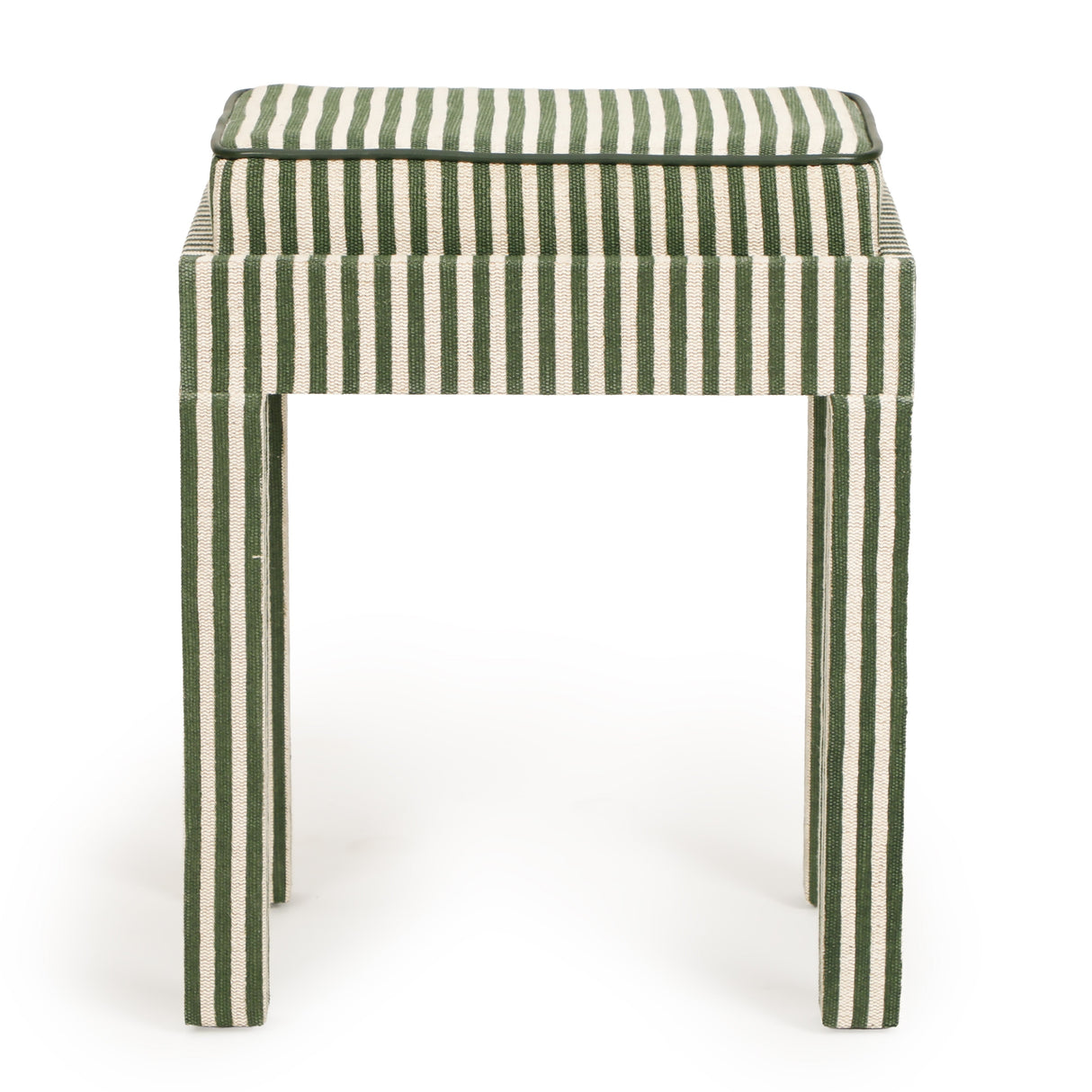 Kora Cotton Jute Designer Stool by TOV Furniture at Eve Furniture
