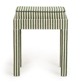Kora Cotton Jute Designer Stool by TOV Furniture at Eve Furniture
