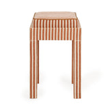 Kora Cotton Jute Designer Stool by TOV Furniture at Eve Furniture