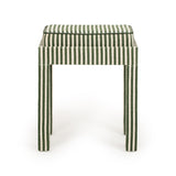 Kora Cotton Jute Designer Stool by TOV Furniture at Eve Furniture