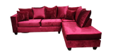 Kora Fuchsia 2-Piece Right Arm Facing (RAF) Sectional by New Era Innovations at Eve Furniture