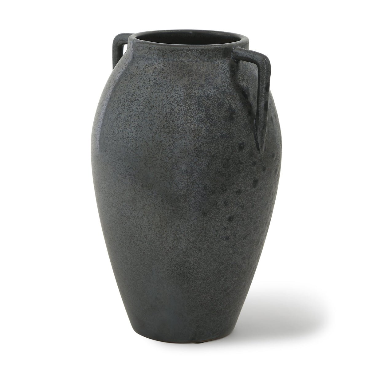 Kora Medium Dark Metallic Double Ear Vase by Mercana at Eve Furniture