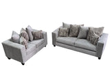 Kora Smoke Sofa & Loveseat by New Era Innovations at Eve Furniture