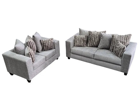 Kora Smoke Sofa & Loveseat by New Era Innovations at Eve Furniture