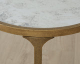 Korajane Antique Gold End Table by Ashley at Eve Furniture