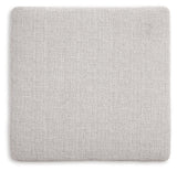 Koralynn Stone 3-Piece LAF Sectional with Ottoman by Ashley at Eve Furniture