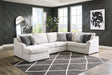 Koralynn Stone 3-Piece Left Arm Facing Chaise Sectional by Ashley at Eve Furniture