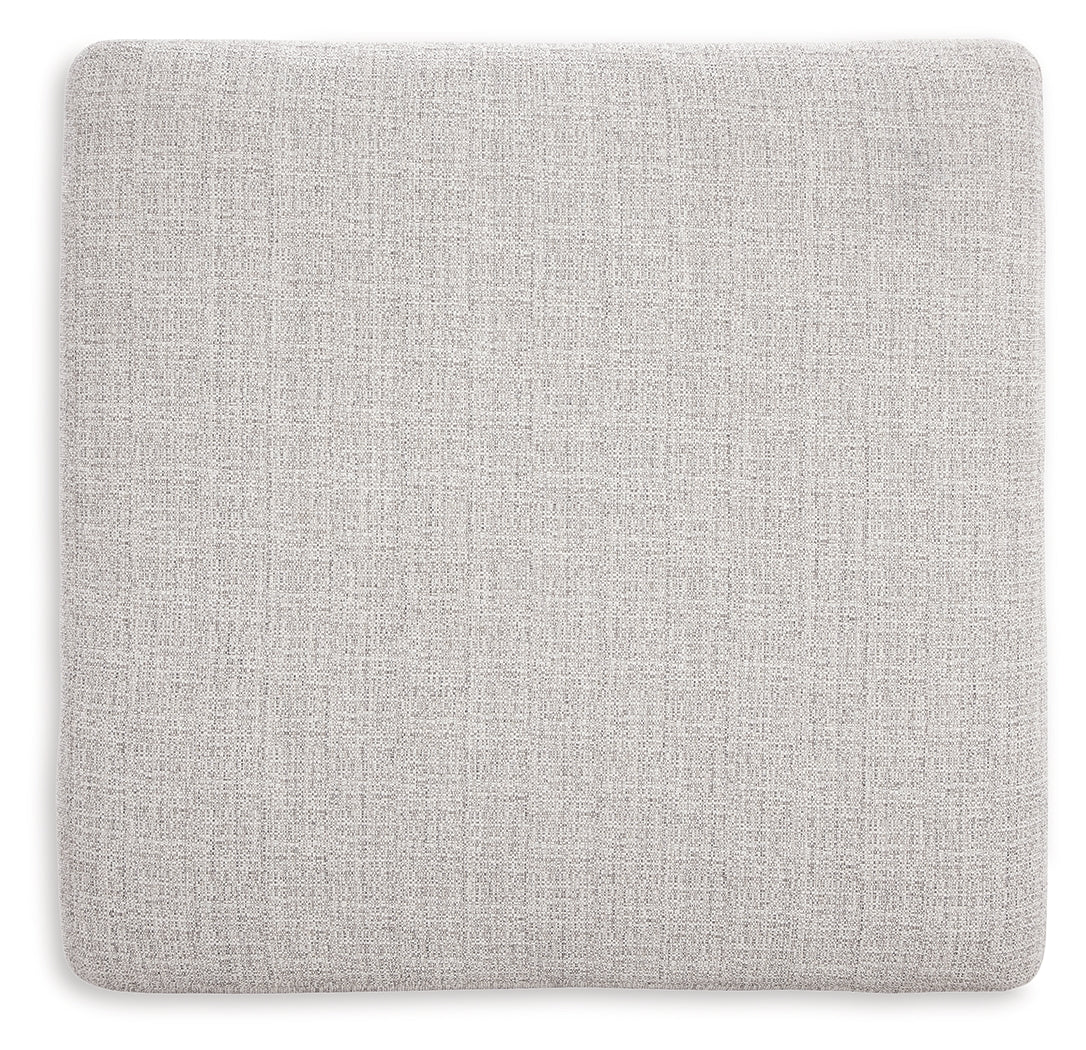 Koralynn Stone 3-Piece LAF Sectional with Ottoman by Ashley at Eve Furniture