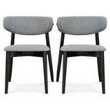 Korbin Grey Fabric Dining Chair