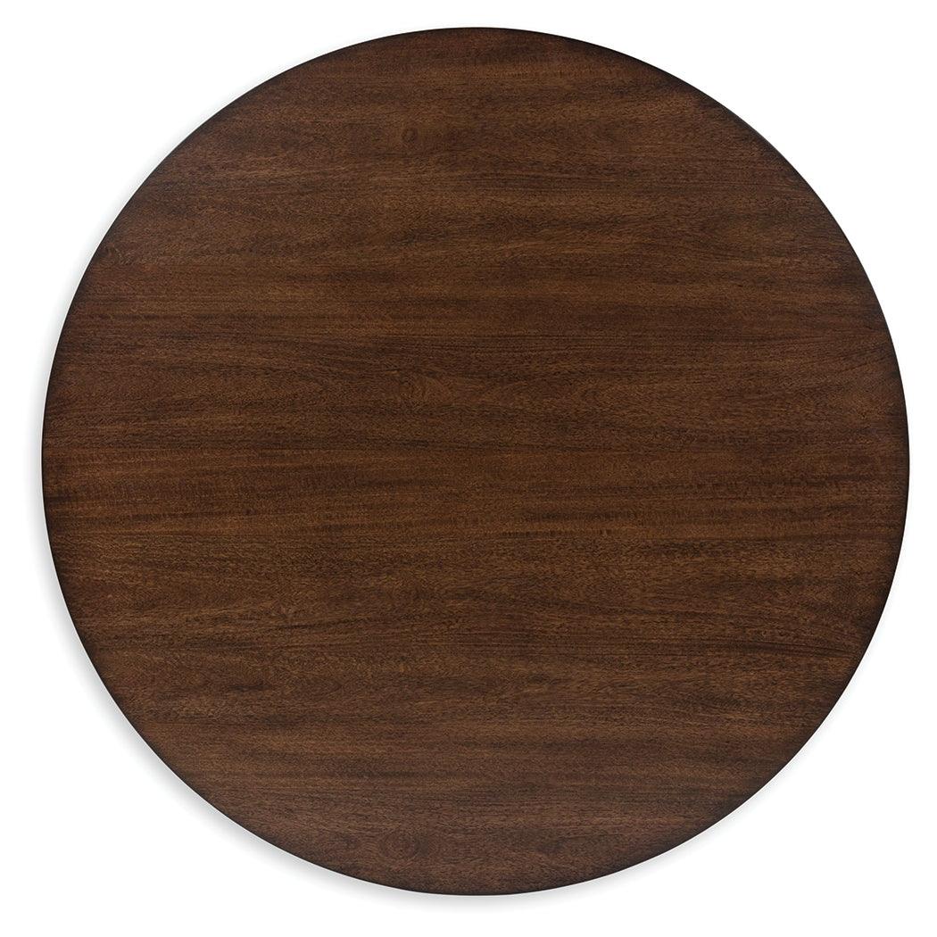 Korestone 2 Dark Brown Coffee Table by Ashley at Eve Furniture