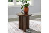 Korestone Coffee Table and 2 End Tables by Ashley at Eve Furniture