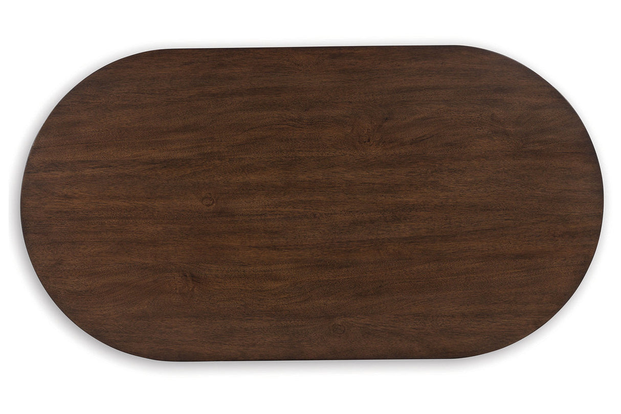 Korestone Coffee Table and 2 End Tables by Ashley at Eve Furniture
