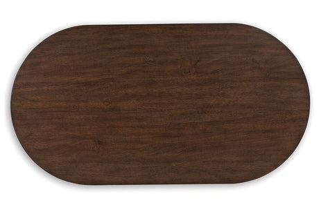 Korestone Coffee Table and 2 End Tables by Ashley at Eve Furniture