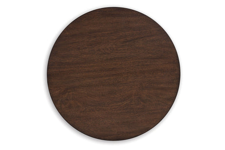 Korestone Coffee Table and 2 End Tables by Ashley at Eve Furniture