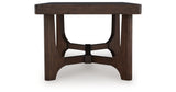Korestone Dark Brown Coffee Table by ASHLEY FURNITURE at Eve Furniture