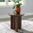 Korestone Dark Brown End Table by Ashley at Eve Furniture