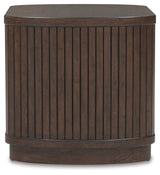 Korestone Dark Brown End Table