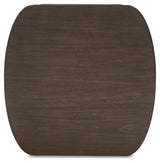 Korestone Dark Brown End Table