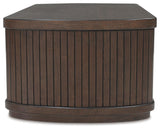 Korestone Dark Brown Lift-Top Coffee Table by Ashley at Eve Furniture