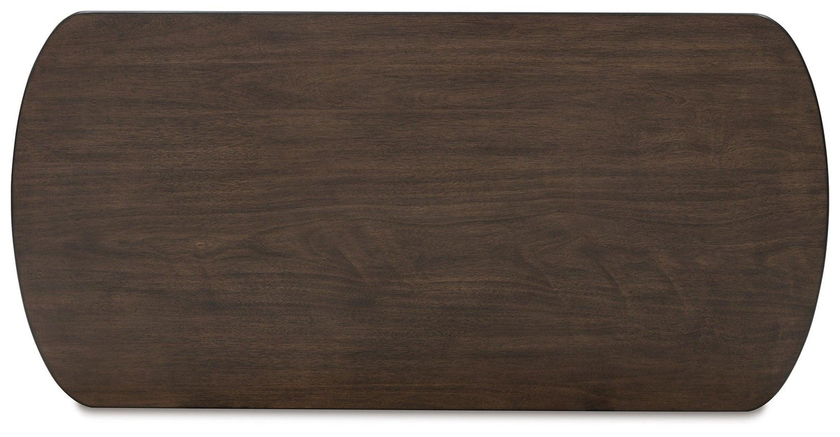 Korestone Dark Brown Lift-Top Coffee Table by Ashley at Eve Furniture
