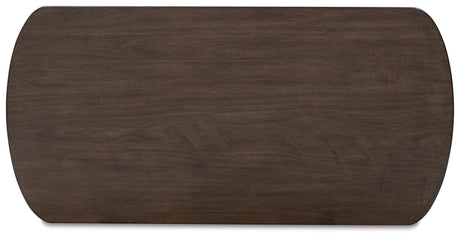 Korestone Dark Brown Lift-Top Coffee Table by Ashley at Eve Furniture
