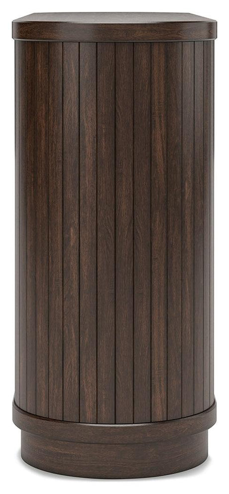 Korestone Warm Brown 60" Credenza by Ashley at Eve Furniture