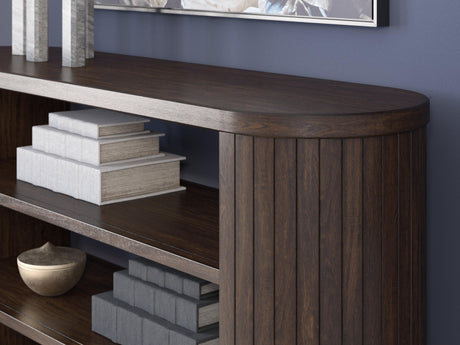 Korestone Warm Brown 60" Credenza by Ashley at Eve Furniture
