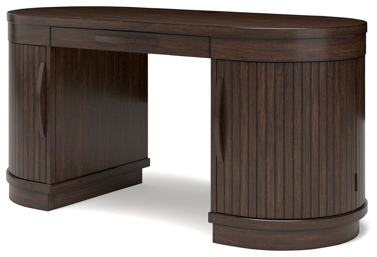 Korestone Warm Brown 63" Home Office Desk