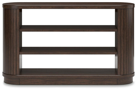 Korestone Warm Brown 60" Credenza by Ashley at Eve Furniture