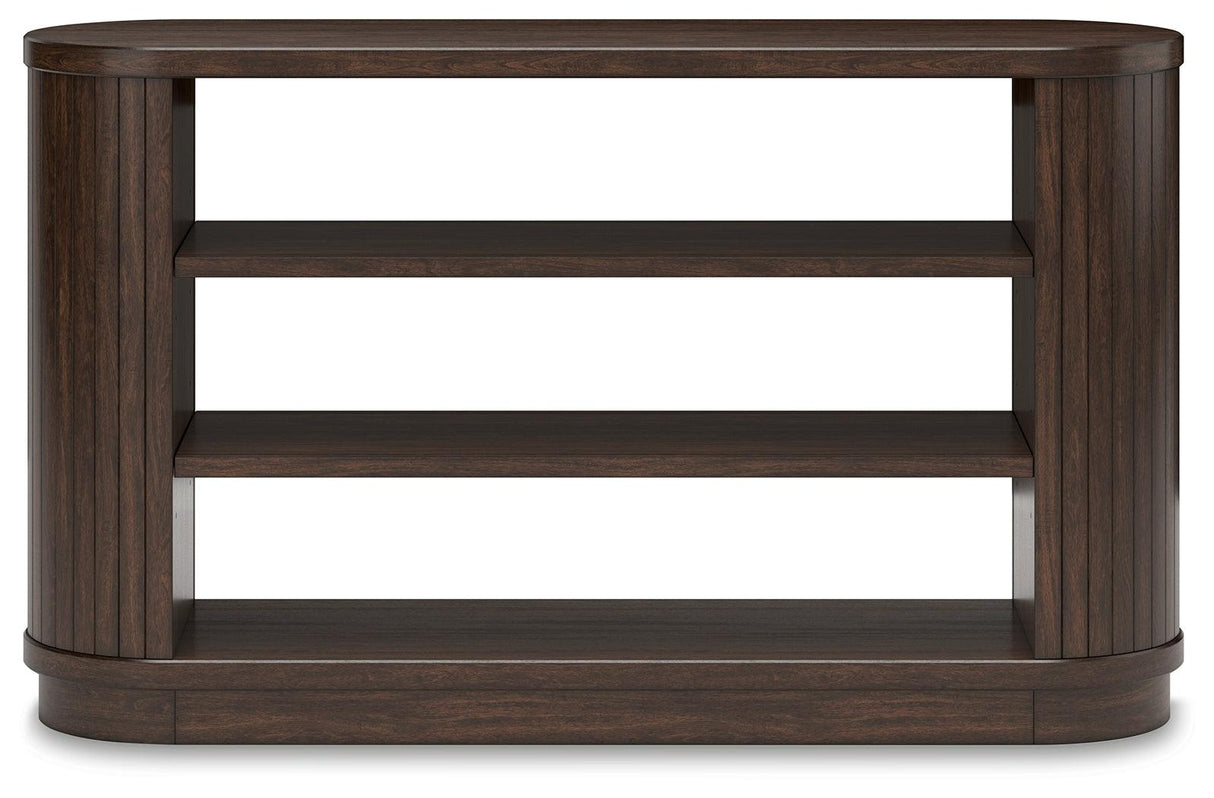 Korestone Warm Brown 60" Credenza by Ashley at Eve Furniture