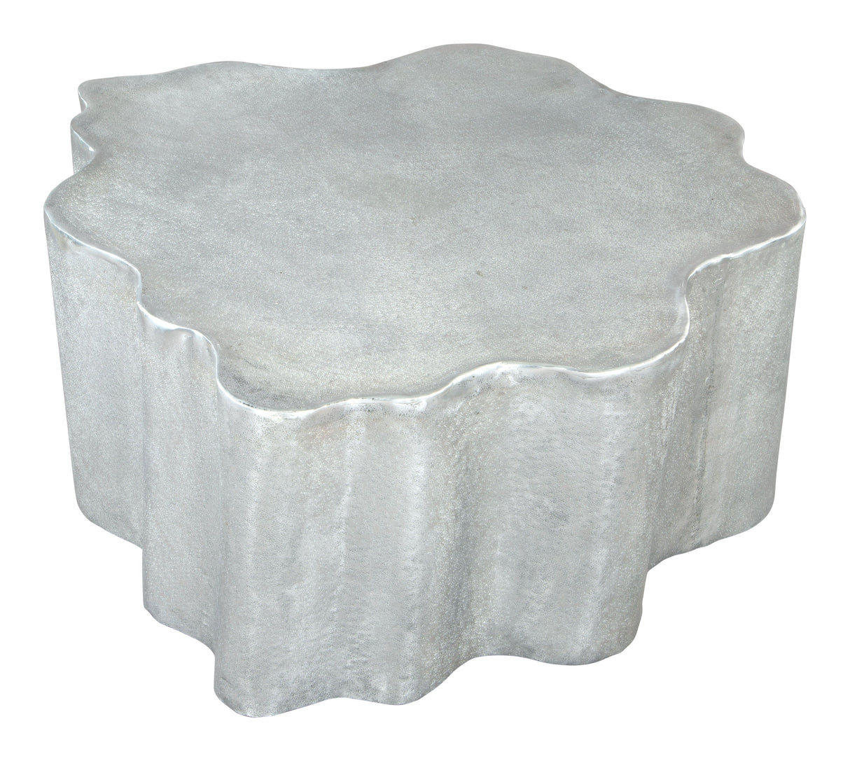 Kortha Antique Silver Coffee Table by Zuomod at Eve Furniture