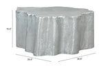 Kortha Antique Silver Coffee Table by Zuomod at Eve Furniture