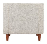 Koseli Pewter Gray Armchair by Zuomod at Eve Furniture