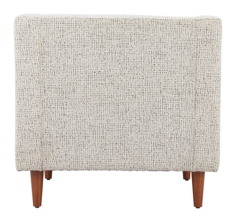 Koseli Pewter Gray Armchair by Zuomod at Eve Furniture