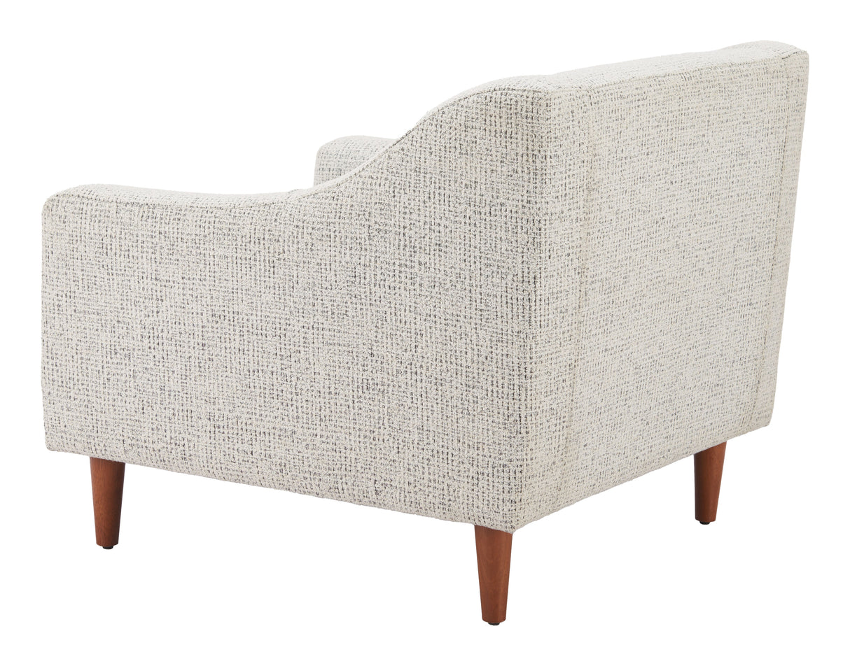 Koseli Pewter Gray Armchair by Zuomod at Eve Furniture